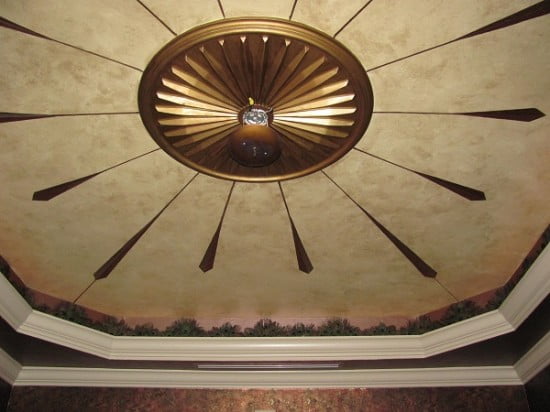 dining ceiling Luster Stone by Arthur Morehead