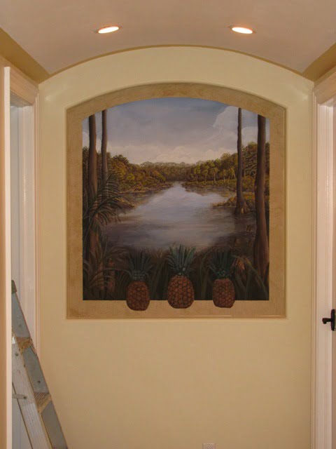 Painting Small Murals, landscapes